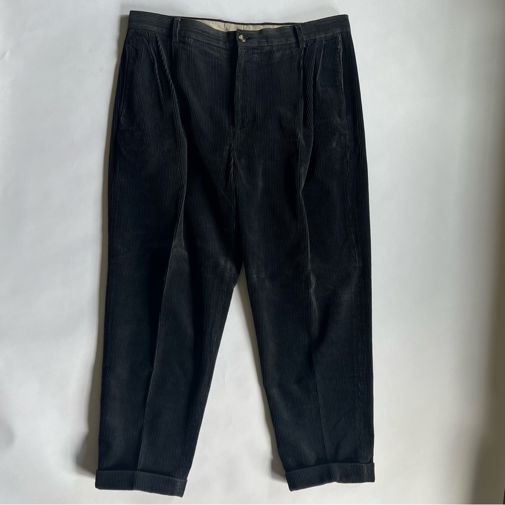 Baracuta Vintage Grey Corduroy Pants, Size 42 X 32